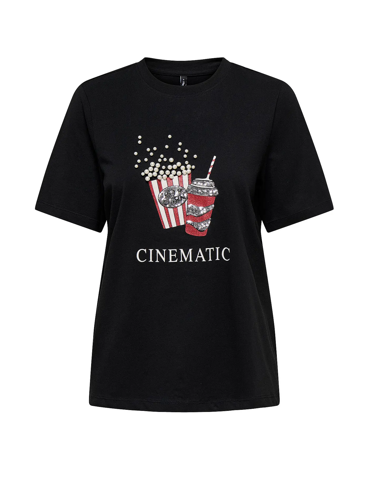ONLY | T-Shirt ONLBURST | schwarz